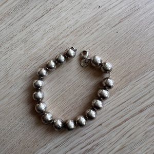 Tiffany and Co. beautiful silver Ball bracelet
